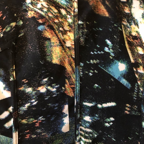 Constellation Print Mini Dress - Picture 2 of 4